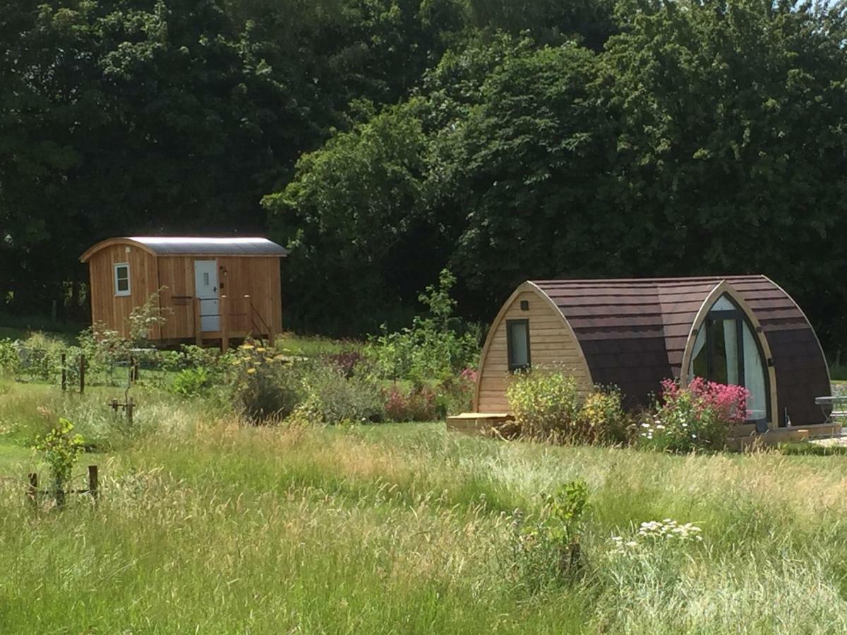 Slades Farm Glamping Villa Westbury  Exterior photo